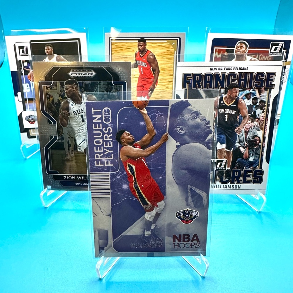 🔥ZION WILLIAMSON🔥6 CARD LOT! FRANCHISE FEATURES & FREQUENT FLYERS! 🤯